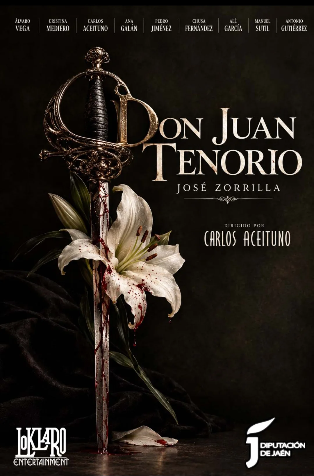 «Don Juan Tenorio», teatro itinerante en la iglesia de Santa Catalina