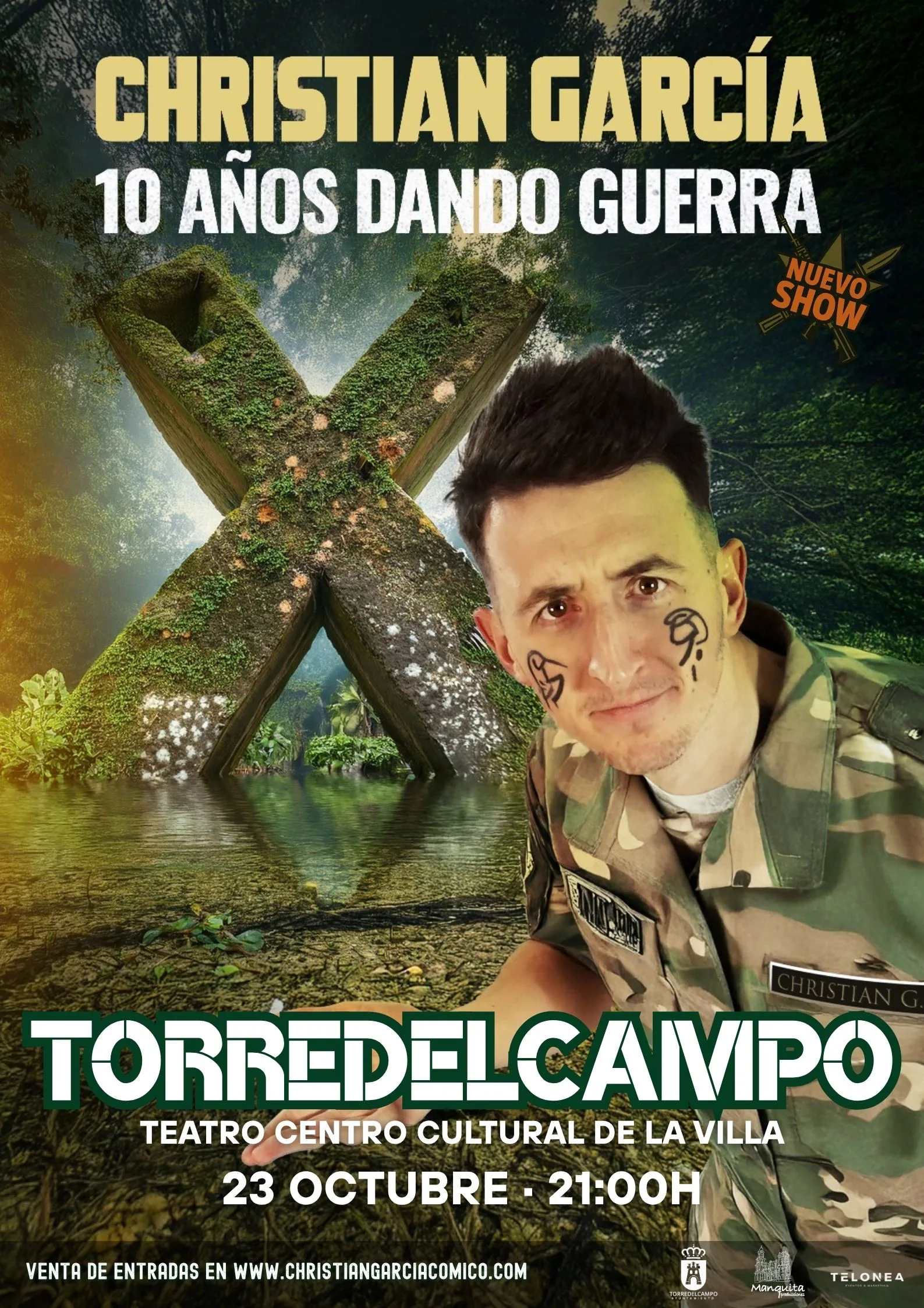 Christian García: «10 años dando guerra», en Torredelcampo