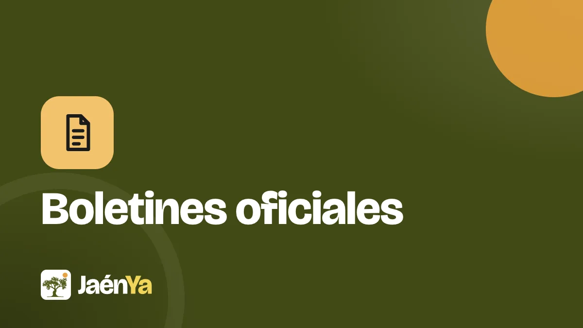 Boletines oficiales · JaénYa