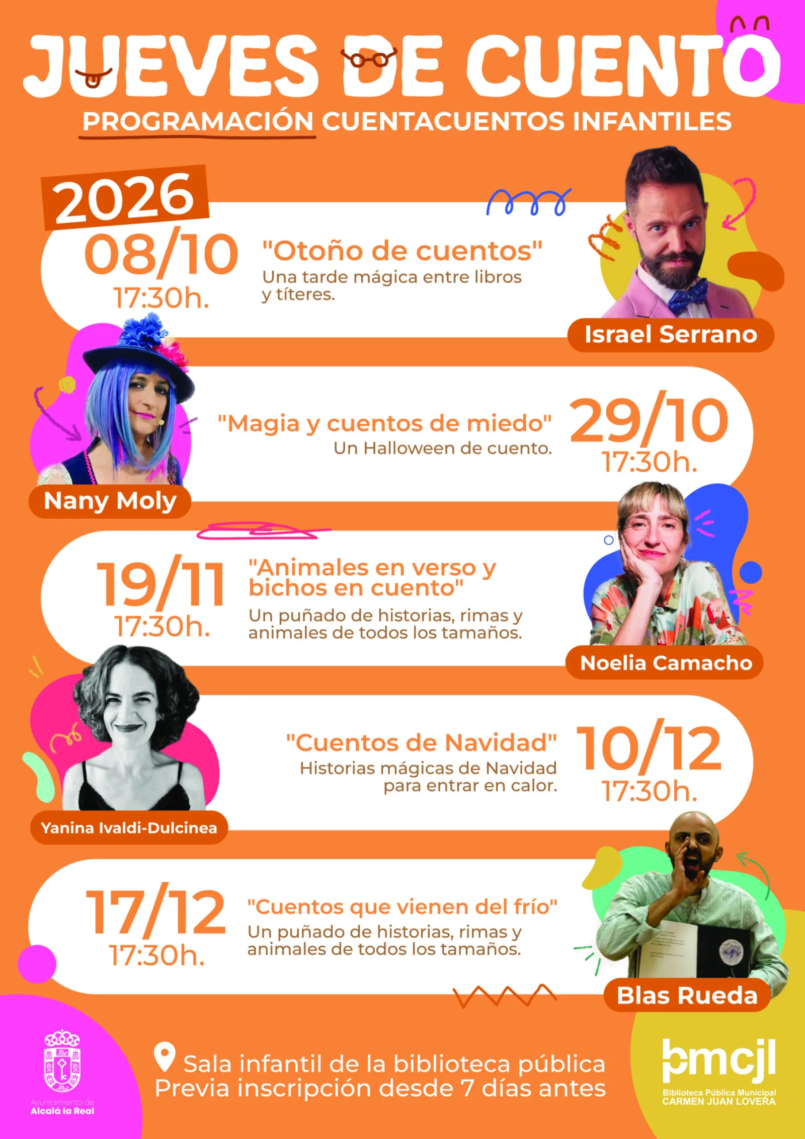 Magia y cuentos de miedo (cuentacuentos)