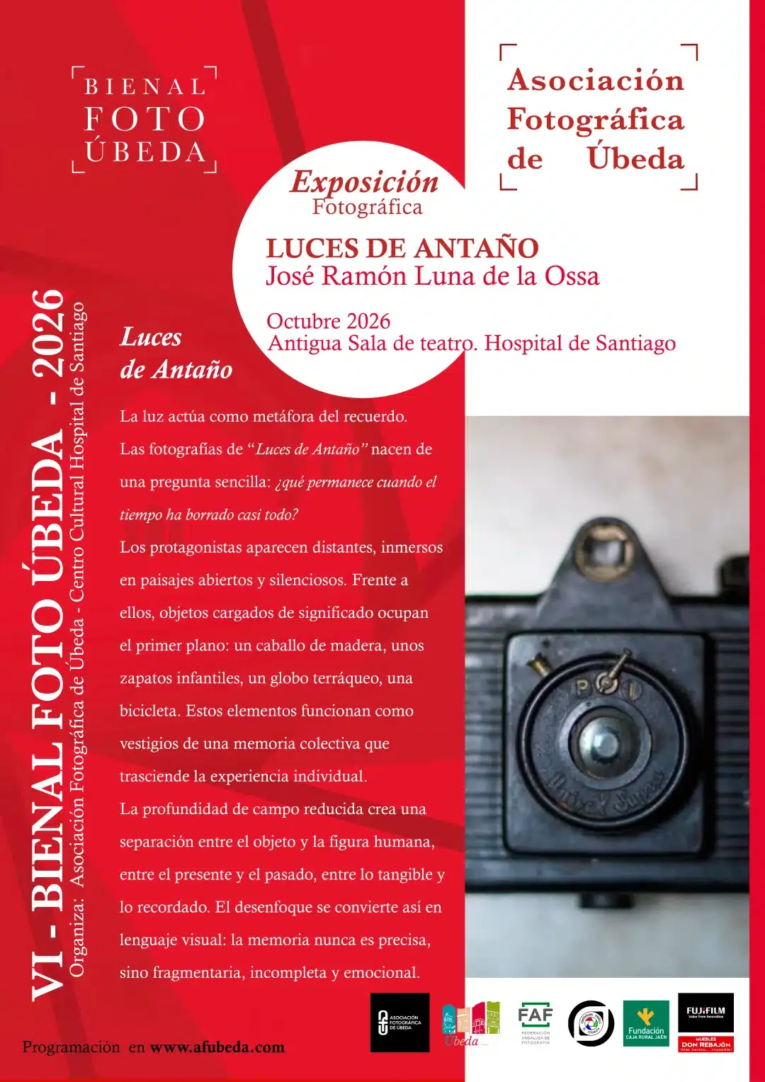 Exposición fotográfica «Luces de antaño», de José Ramón Luna de la Ossa