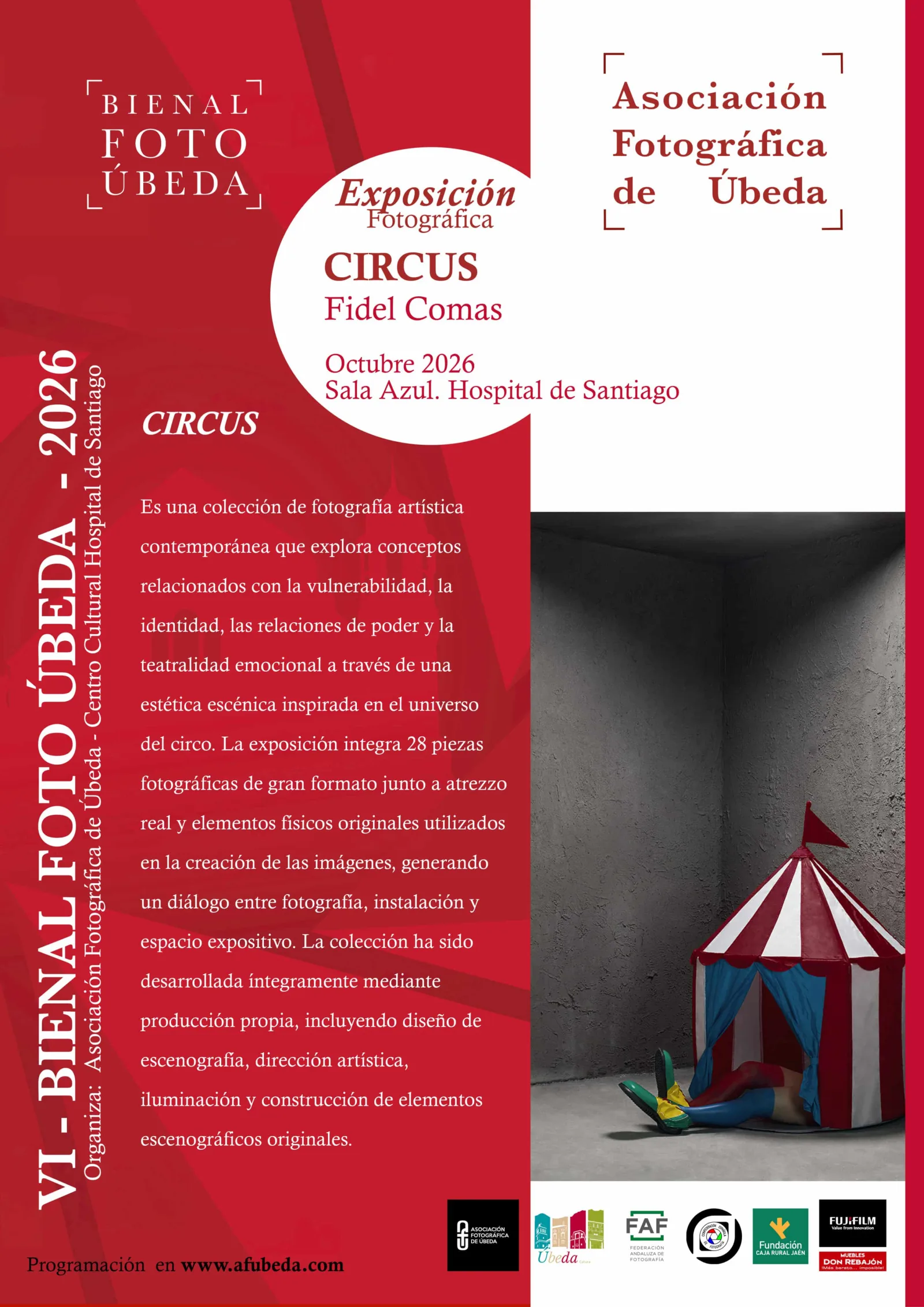 Exposición fotográfica «Circus», de Fidel Comas
