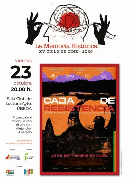 Cine: «Caja de resistencia», con coloquio con Alejandro Alvarado