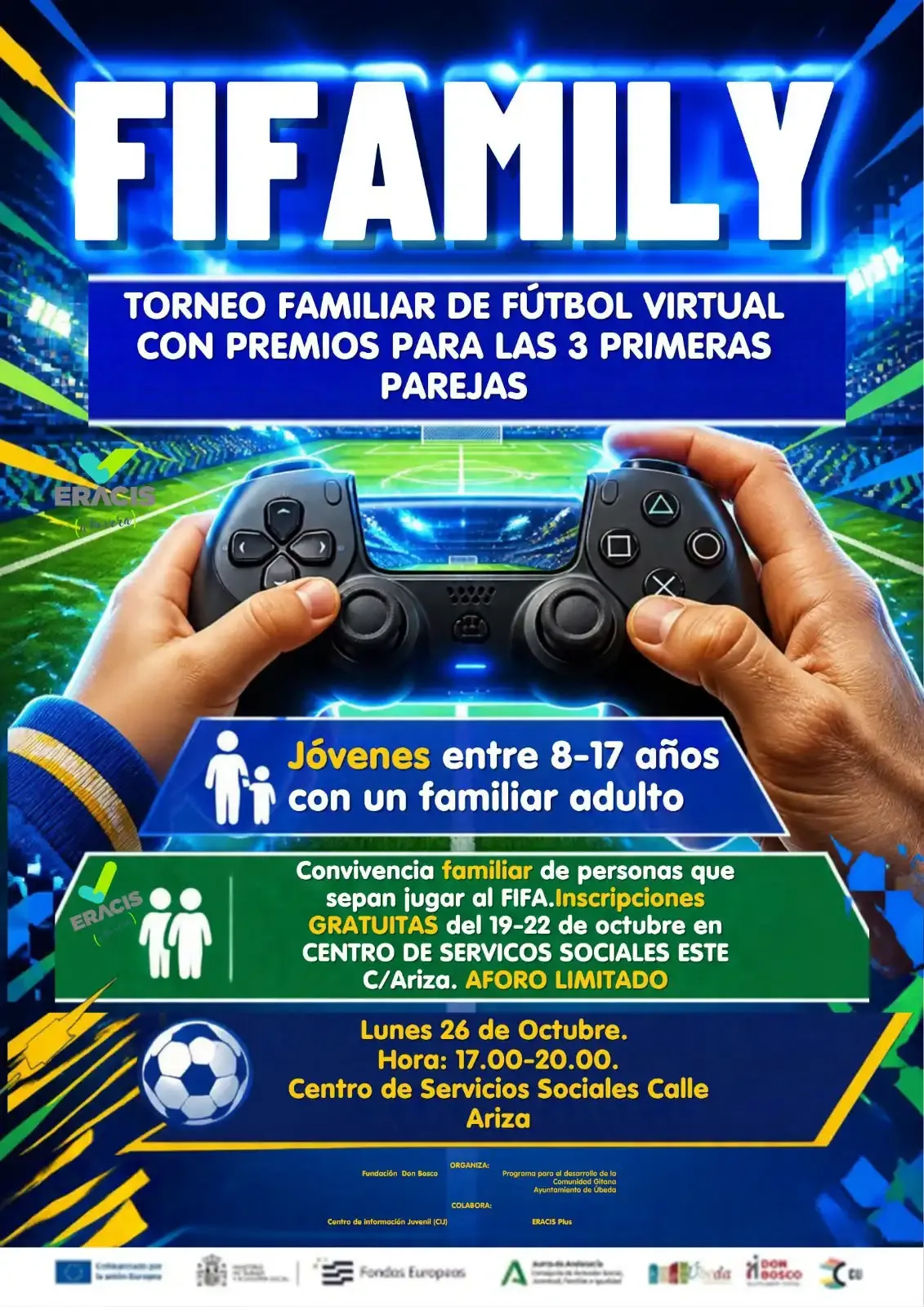 Fifamily: torneo familiar de fútbol virtual