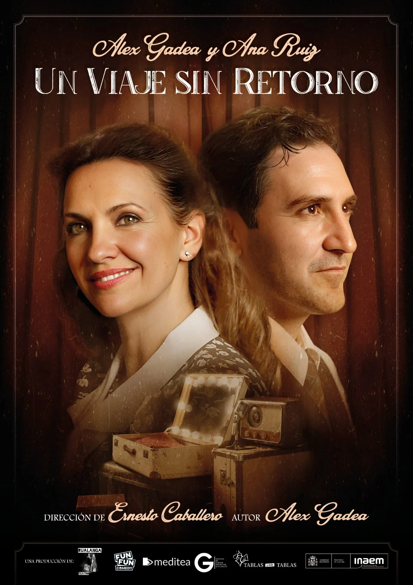 «Un viaje sin retorno», con Ana Ruiz y Álex Gadea, en Villanueva del Arzobispo
