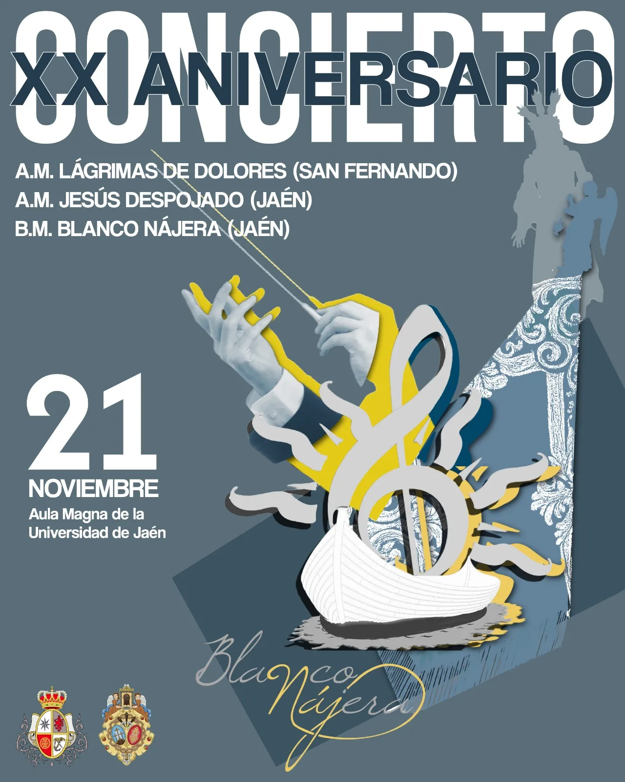 Concierto del XX aniversario de la Banda de Música «Blanco Nájera»