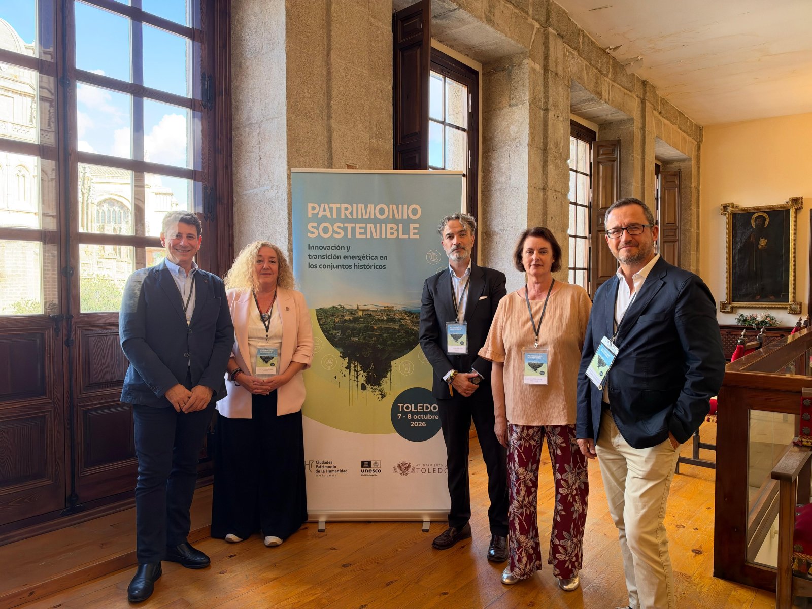 Imagen de la noticia: Baeza participa en Toledo en el debate sobre transición energética en cascos históricos