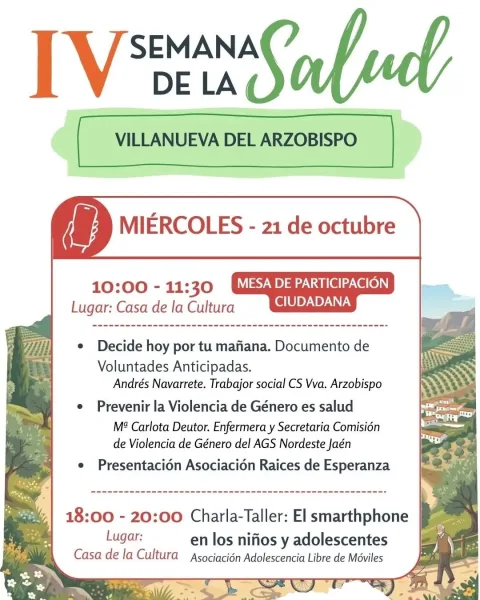 Imagen de la noticia: Villanueva del Arzobispo celebra desde el viernes su IV Semana de la Salud