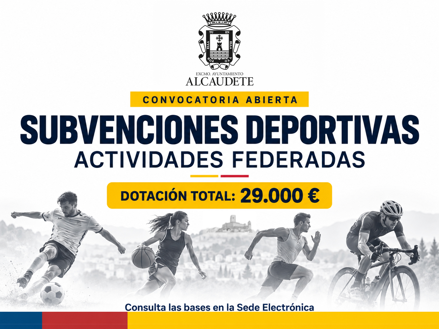 Image for the story: Alcaudete opens €29,000 in grants for federated sports