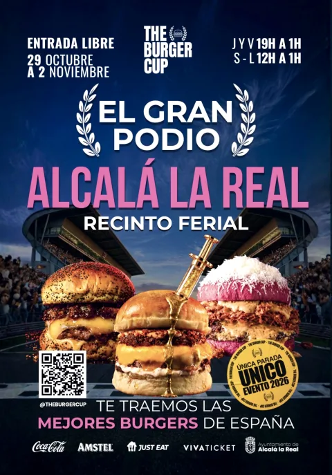 Imagen de la noticia: The Burger Cup llega por primera vez a Alcalá la Real del 29 de octubre al 2 de noviembre