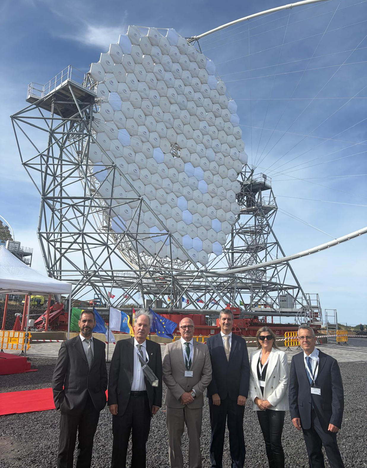 Imagen de la noticia: La UJA participa en la puesta en marcha de los grandes telescopios del CTAO en La Palma