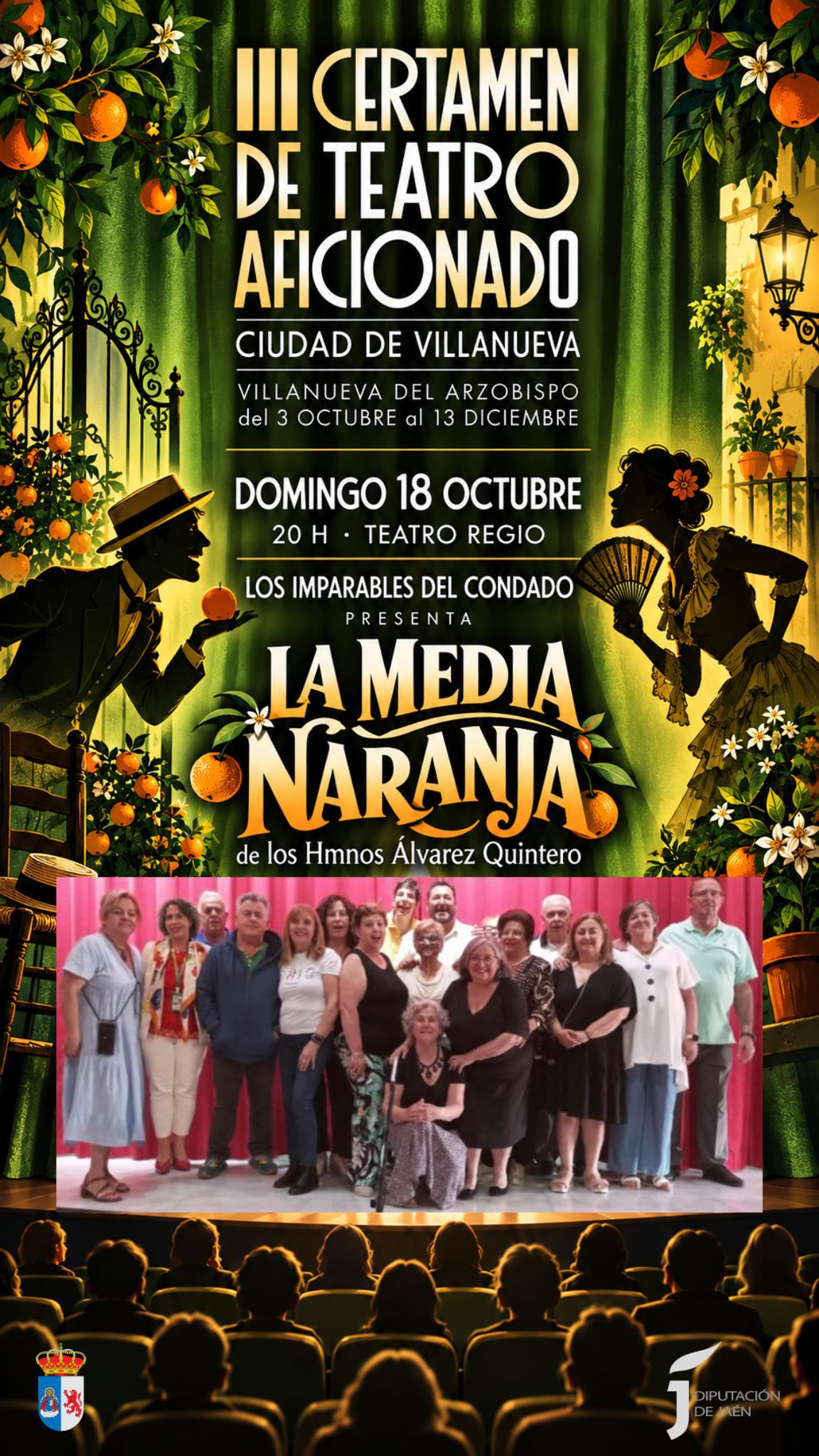 Image for the story: Villanueva del Arzobispo celebrates a weekend with a march against cancer, San Juan festivities and theatre