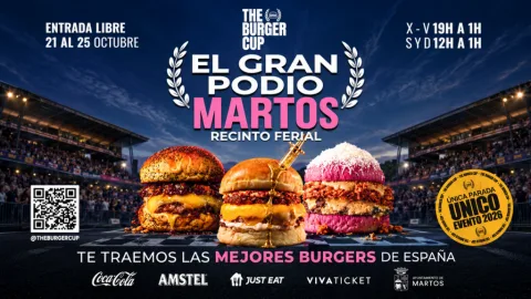 Imagen de la noticia: The Burger Cup vuelve a Martos del 21 al 25 de octubre con entrada libre