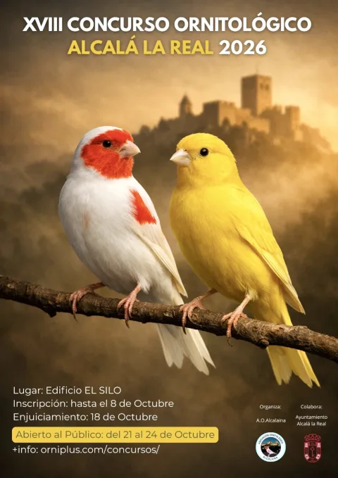 Imagen de la noticia: Alcalá la Real reúne unas 1.000 aves en el XVIII Concurso Ornitológico en El Silo
