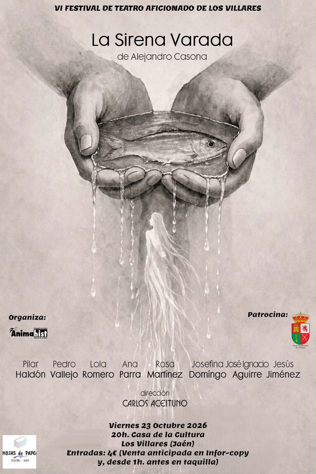 Imagen de la noticia: Los Villares lleva «La Sirena Varada» al VI Festival de Teatro Aficionado el viernes 23