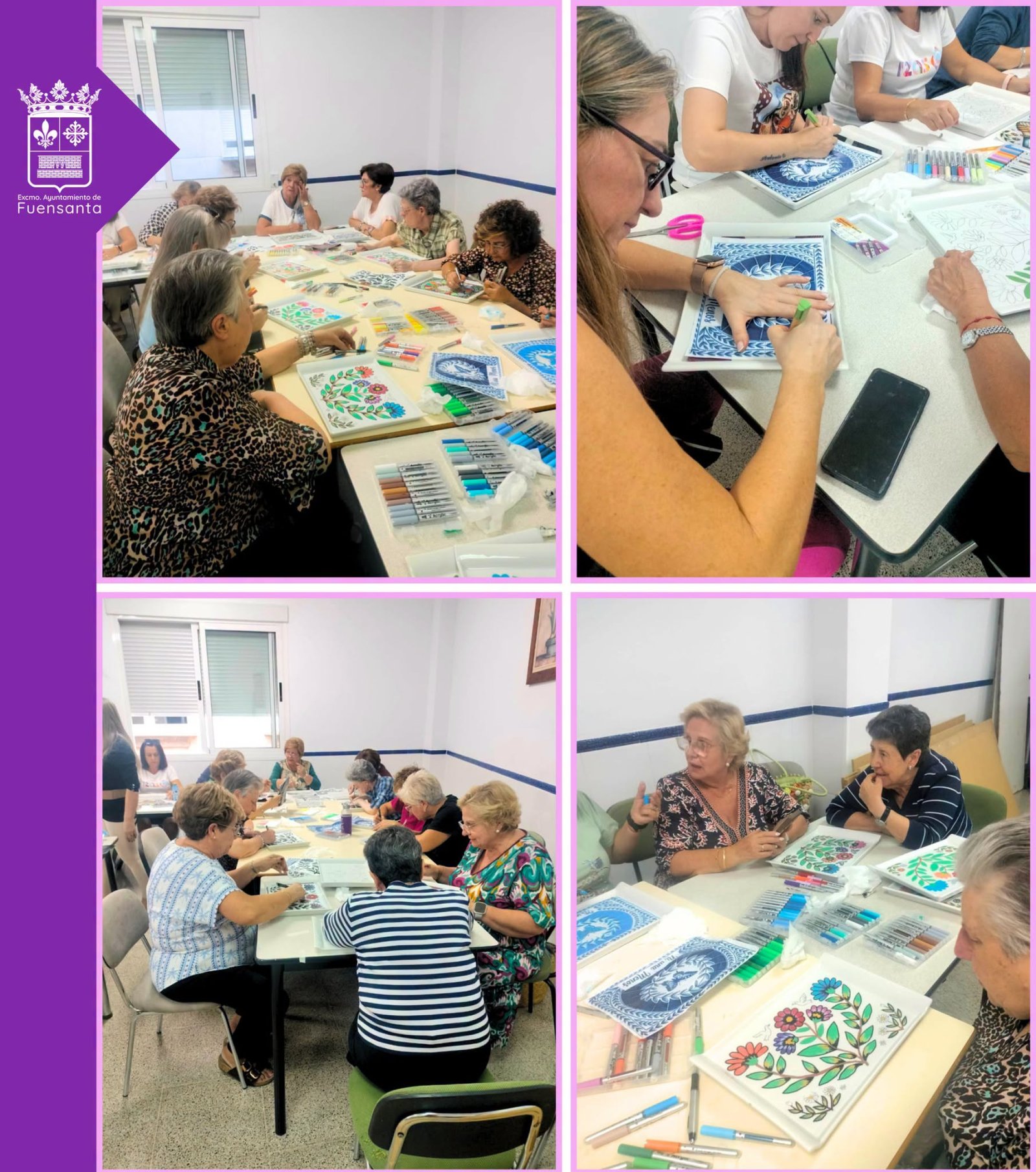 Image for the story: Fuensanta de Martos holds a training and artistic expression workshop against gender violence