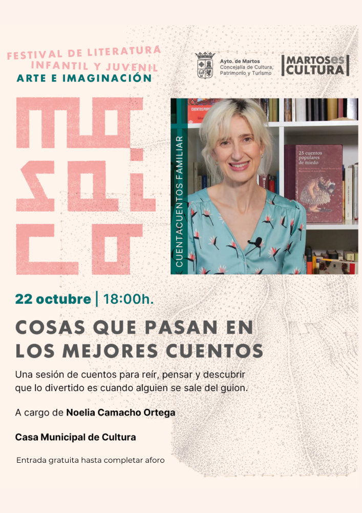 Imagen de la noticia: Cuentacuentos gratis este jueves en la Casa de Cultura de Martos