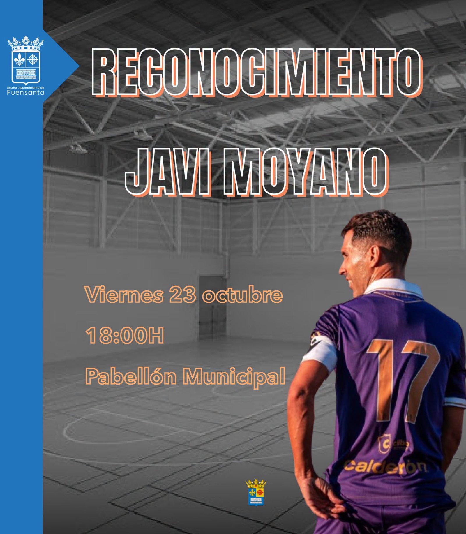 Imagen de la noticia: Fuensanta de Martos pone el nombre de Javi Moyano a su pabellón municipal