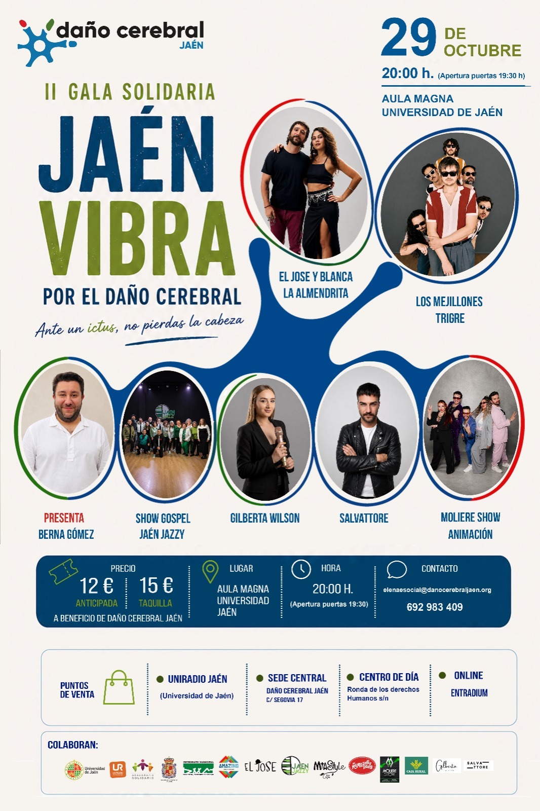 Imagen de la noticia: La gala solidaria contra el ictus reúne música y animación el 29 de octubre