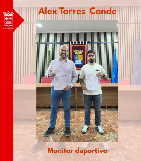 Imagen de la noticia: Fuensanta de Martos incorpora a Álex Torres como monitor deportivo